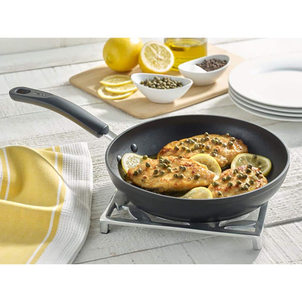 T-fal 10.5" Black Nonstick Fry Pan with Titanium
