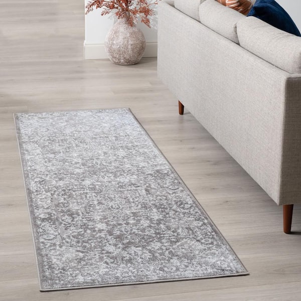 Nexus Oriental Gray 2 ft. x 8 ft. Indoor Runner Rug