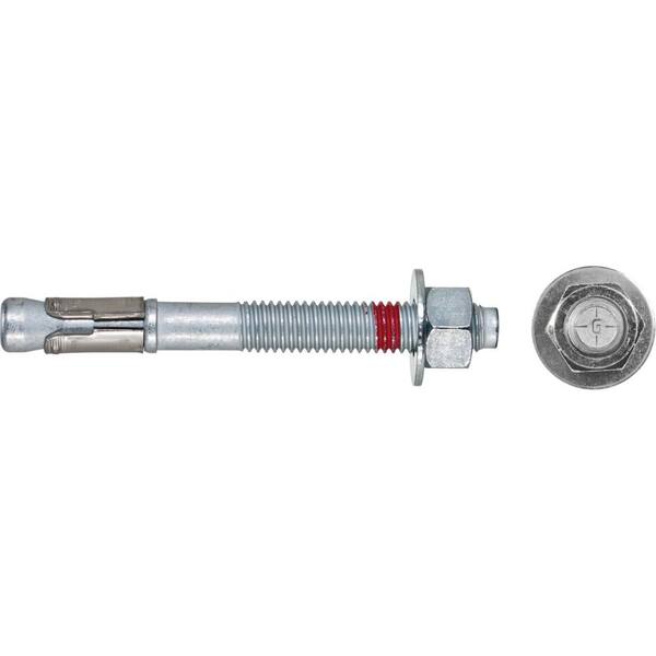 Hilti Kwik Bolt TZ 3/8 in. x 3 in. Carbon Steel Stud Anchor (50-Pack ...