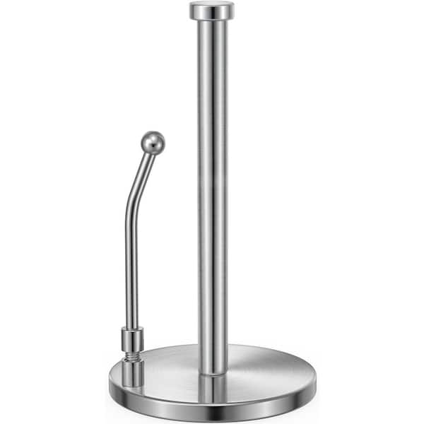 PRIMEPLUS Stainless Steel Silver Paper Towel Holder