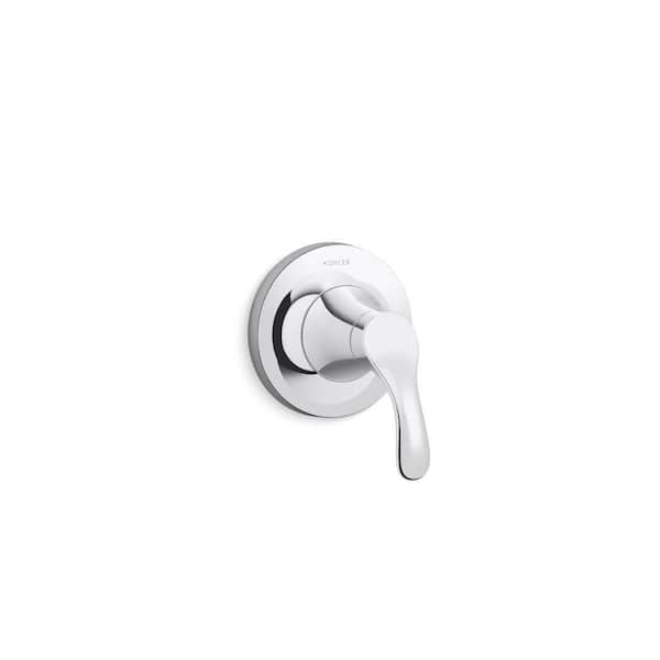 KOHLER Simplice 1-Handle Valve Handle Trim in Polished Chrome (Valve Not Included)