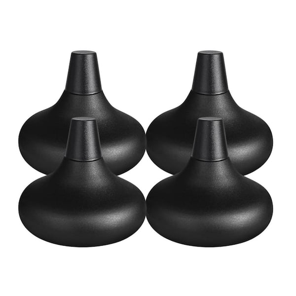 Misopily 4 Pack Citronella Metal Table Top Torches Outdoor Decor Refillable Flame Light with Wicks Covers Lanterns