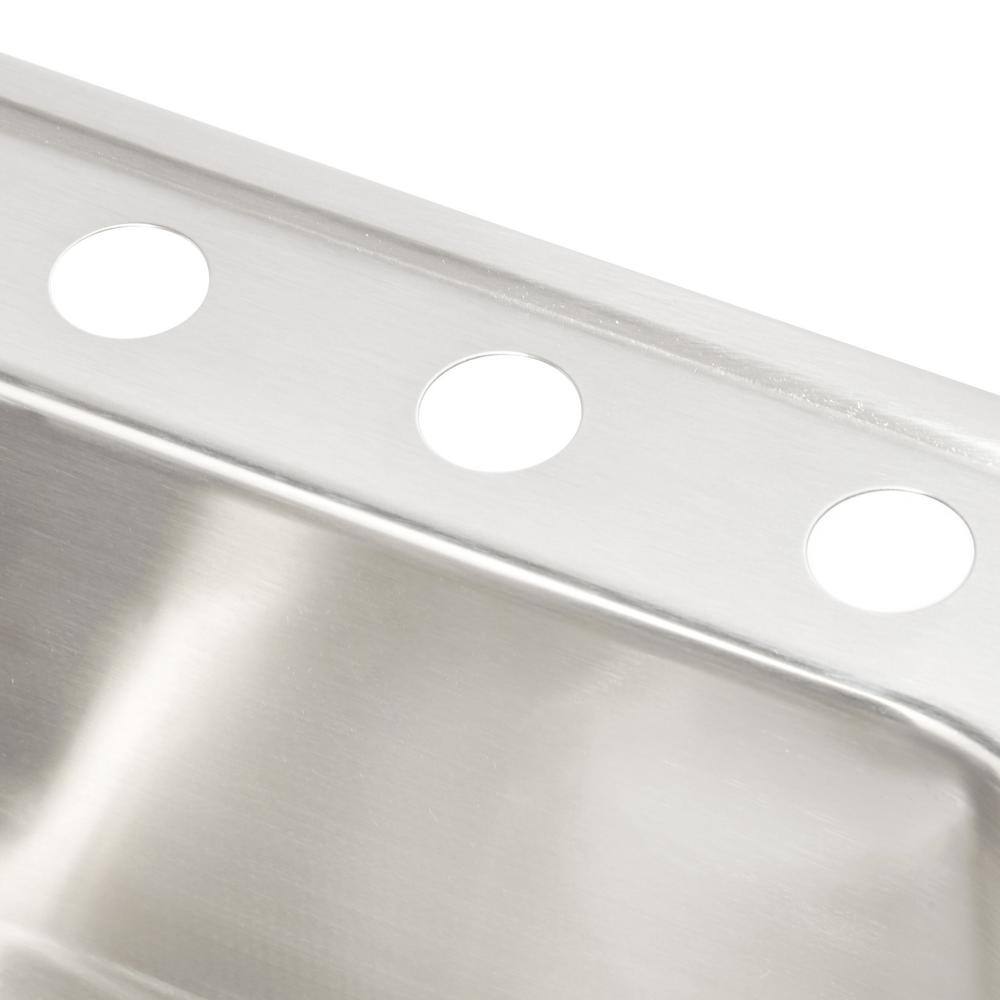Celebrity 20" Stainless Steel Single Bowl Drop-In Sink