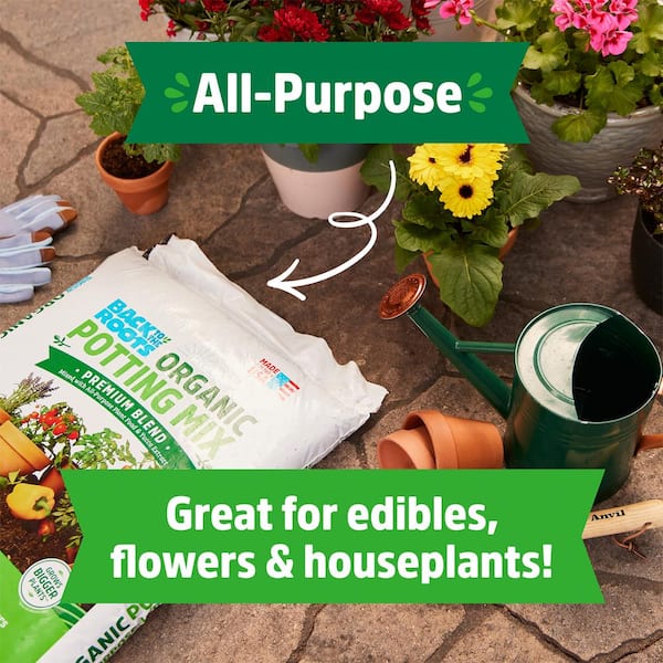 Organic Potting Mix (4 1 cu.ft. Bags )