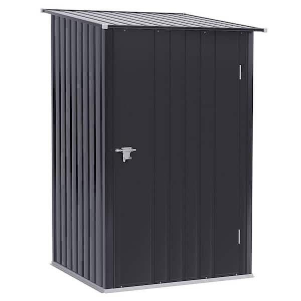 3 ft. W x 3 ft. D Metal Shed with Single Door (9 sq. ft. )