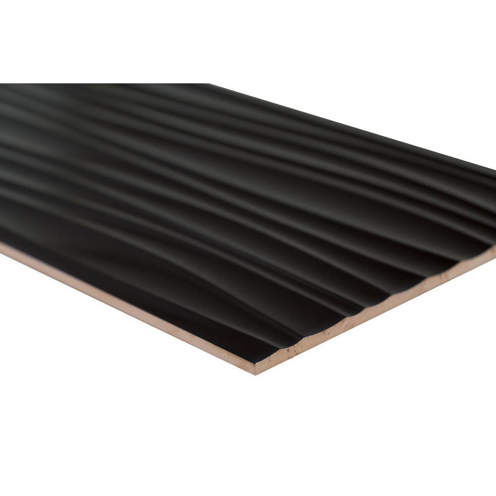 Buy Kaala Riptide 12 in. x 24 in. Glossy Ceramic Floor and Wall Tile ...