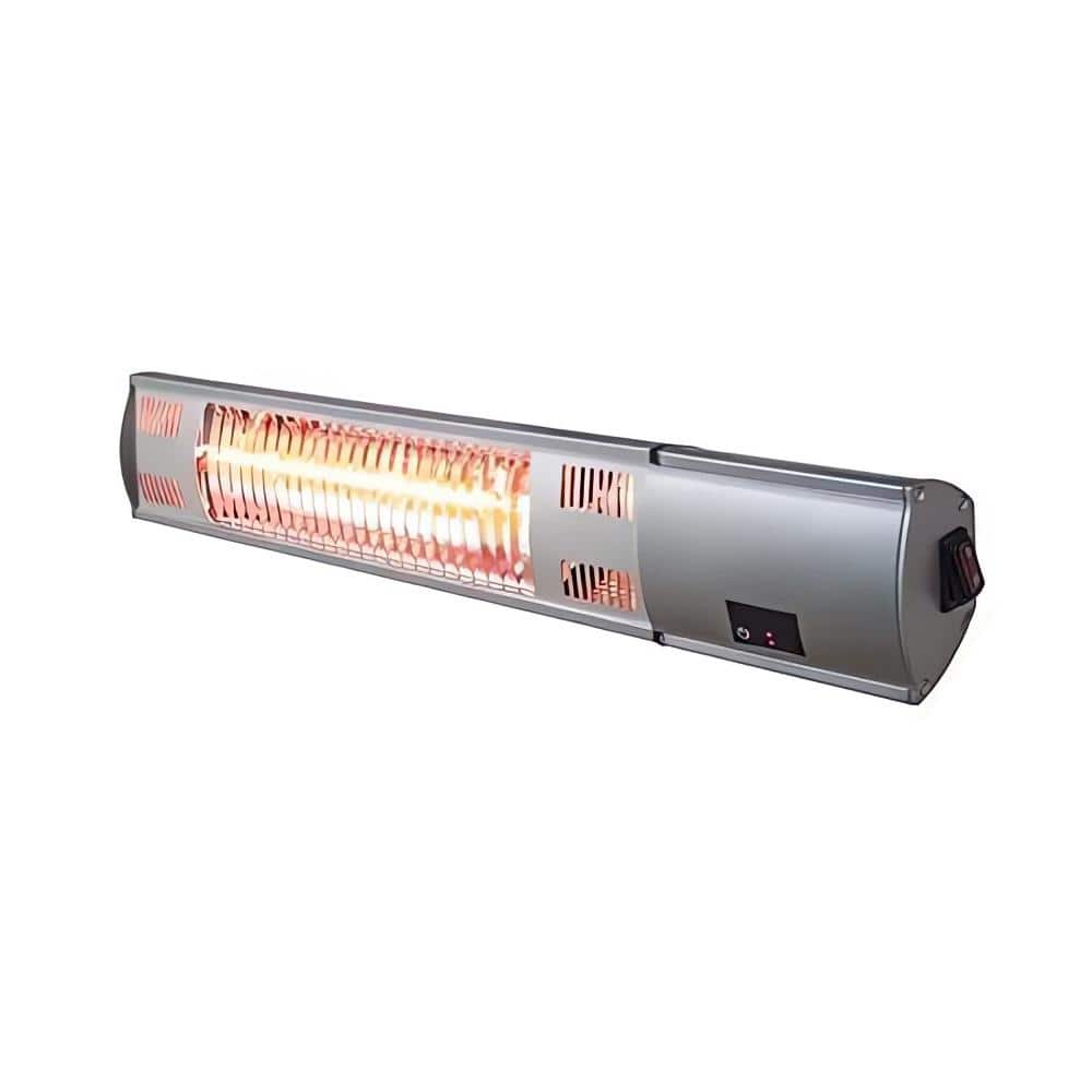 22.4 in. 1500-Watt Super Quiet Wall-Mounted Electric Heaters with Remote Co