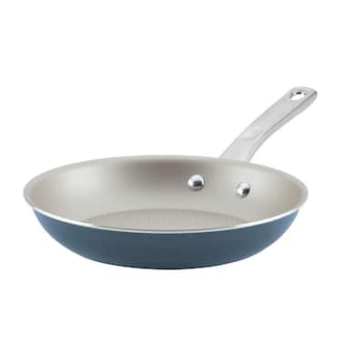 Home Collection 9.25 in. Aluminum Nonstick Skillet in Twilight Teal