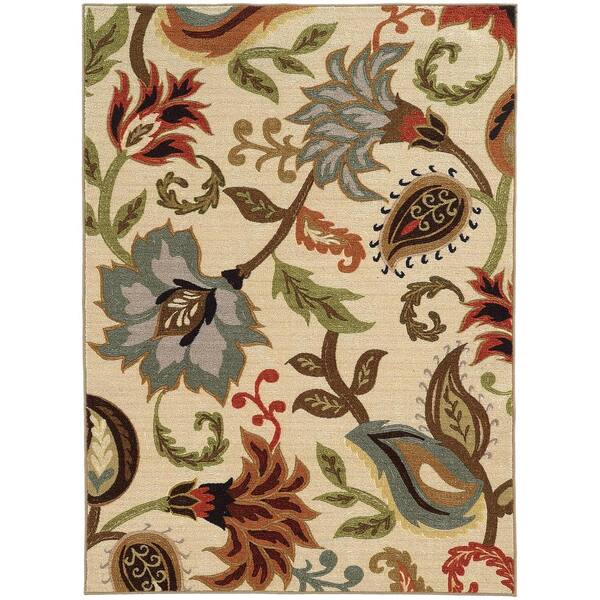 Home Decorators Collection Townsend Tan 8 ft. x 10 ft. Area Rug