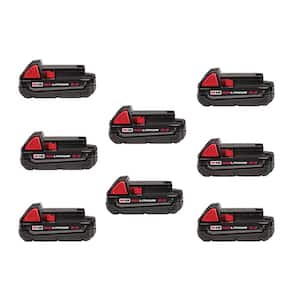 M18 18-Volt Lithium-Ion Compact Battery Pack 2.0Ah (8-Pack)