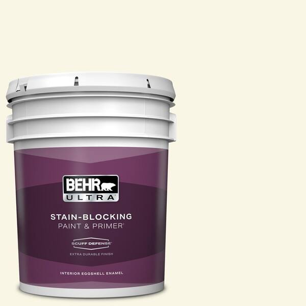 BEHR ULTRA 5 gal. #W-B-300 Magnolia Blossom Extra Durable Eggshell Enamel Interior Paint & Primer