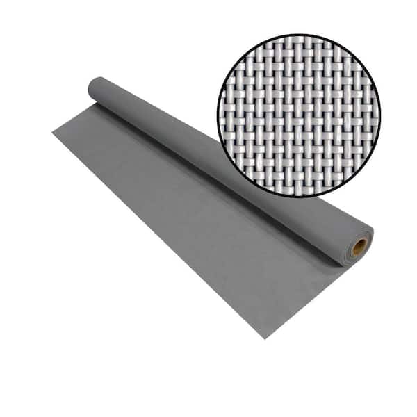 Phifer 72 in. x 50 ft. Gray SunTex 90 Screen Roll