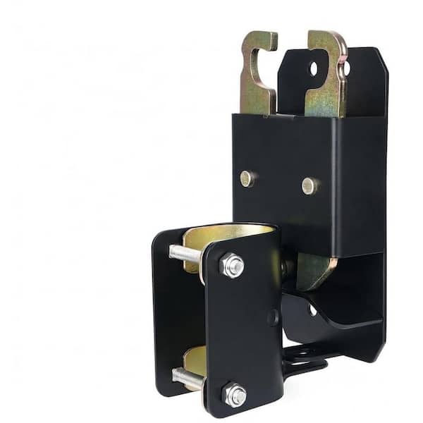 Heavy Duty Metal Farm Gate Latch Lockable Fence Latch with Self-Locking Nut 2-Way Operation for Livestock