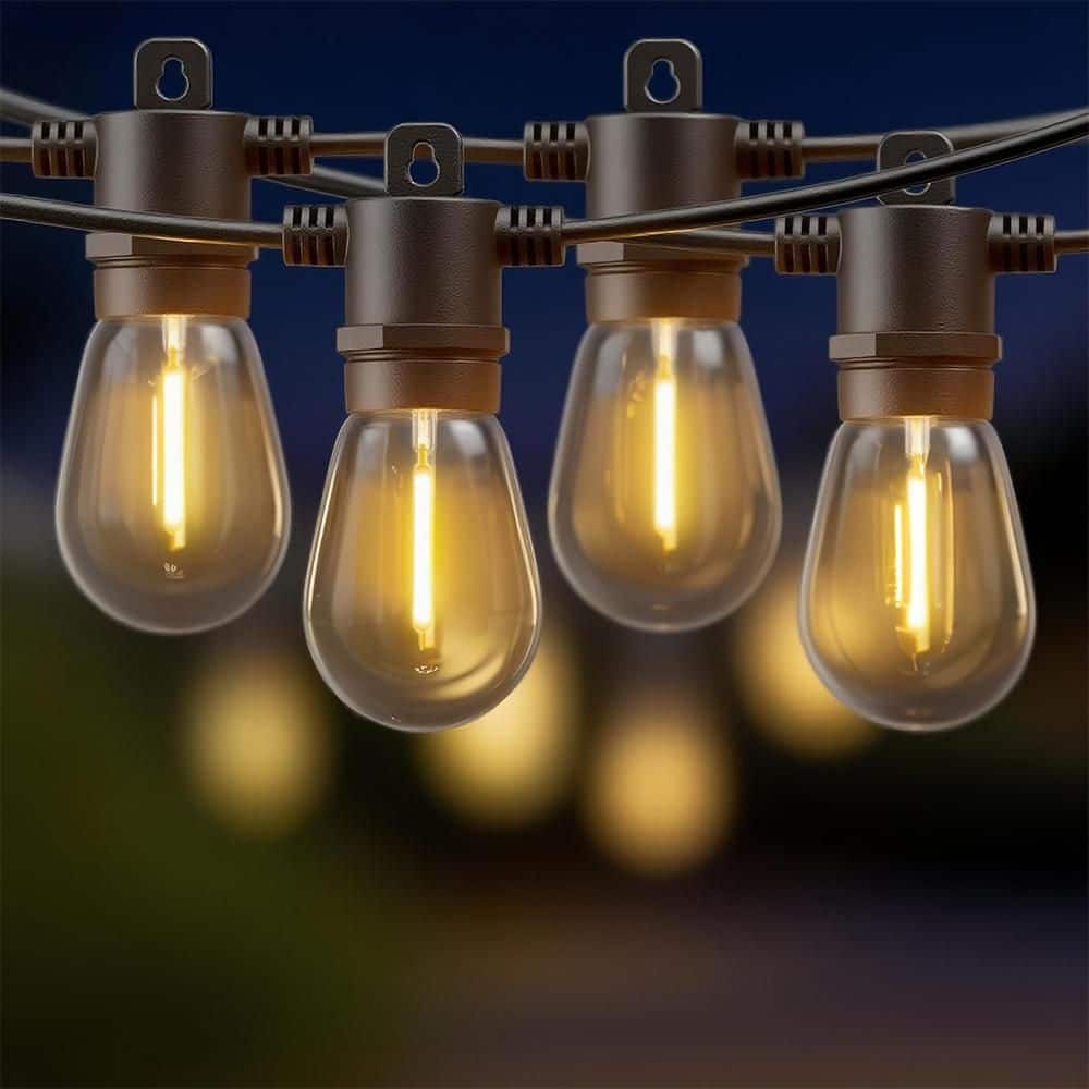 ZXXC E12 Dimmable 33-Light 100 ft. Indoor/Outdoor Plug-In LED