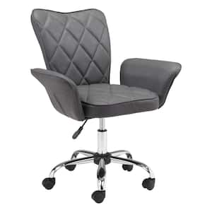 home boutique faux leather office chair