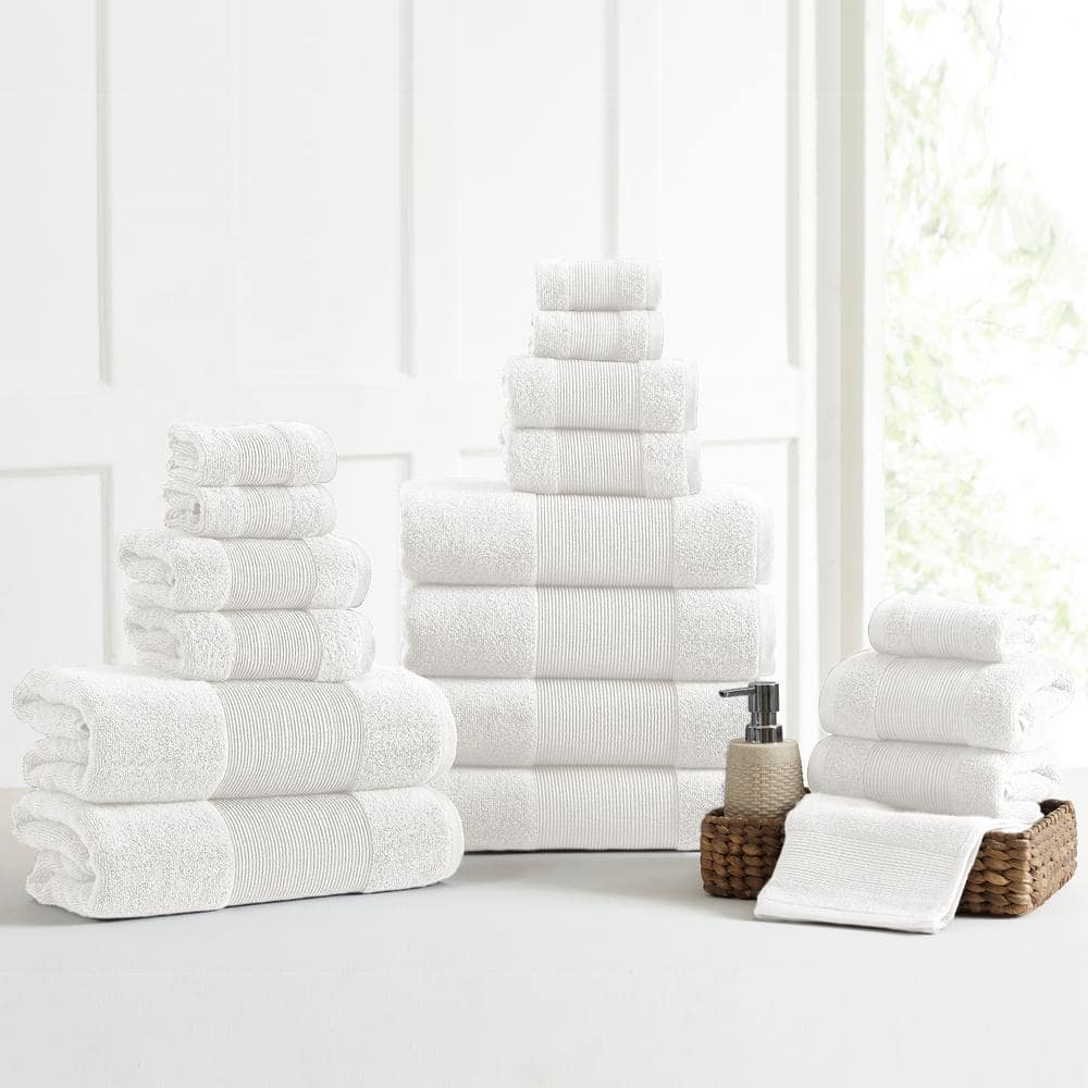 100% Organic Cotton Luxury Towel Set,6 Piece,700 India