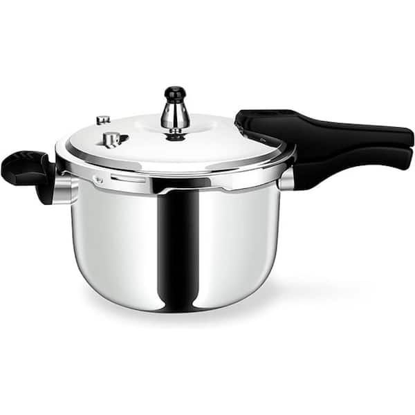 Adrinfly 8 qt. Stainless Steel Anti-rust Gas Induction Stovetop Pressure Cooker