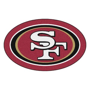 NFL - San Francisco 49ers Mascot Mat 36 in. x 22.75 in. Indoor Area Rug