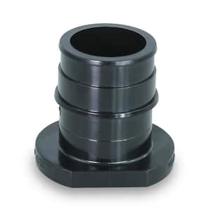 1-1/4 in. Expansion Barb Black PEX-A Plug End Cap for Pipe Plastic Poly Alloy