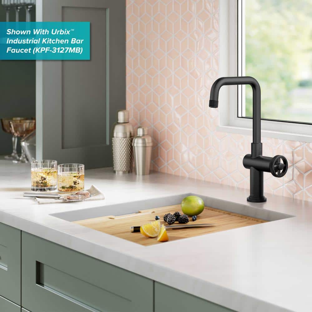 Kore 19-Inch Stainless Steel Drop-In Farmhouse Kitchen Sink
