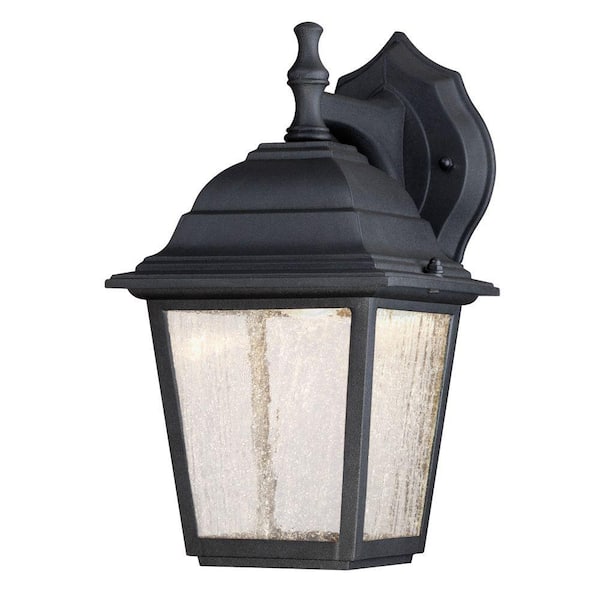 Westinghouse 1-Light Black Outdoor Integrated LED Wall Lantern Sconce