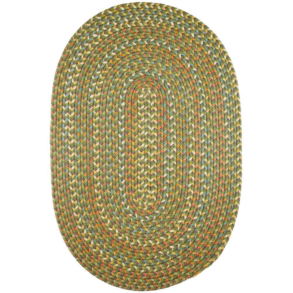 Revere Olive 3 ft. x 5 ft. Oval Indoor/Outdoor Braided Area Rug price history on PriceWatchPro