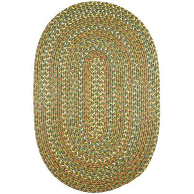 Rhody Rug Revere Olive 5 Ft X 8 Oval Indoor Outdoor Braided Area Re67r060x096 The Home Depot Rhody Rug Revere Olive 5 Ft X 8, Menards Outdoor Rugs