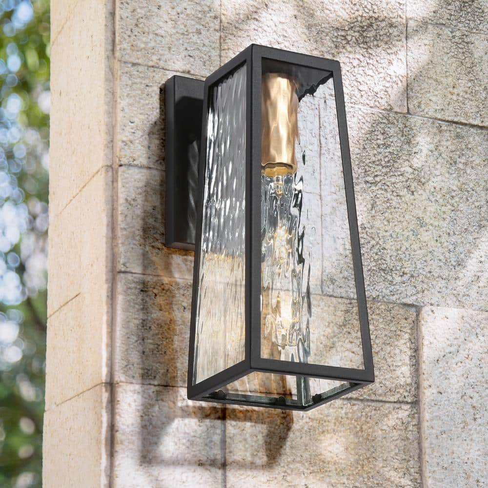 Black Square Indoor/Outdoor Lantern-Choose from 17 or 13 – Interior  Delights