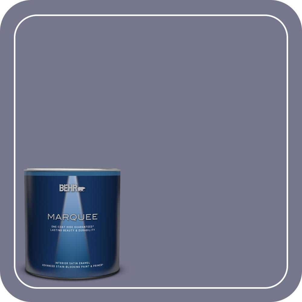 1 qt. #630F-5 Vintage Satin Enamel Interior Paint & Primer product image for price tracking