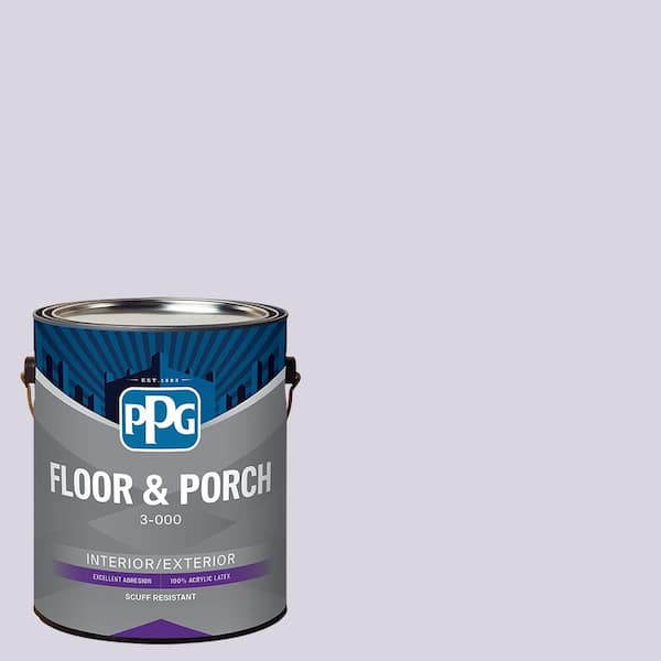 PPG 1 gal. PPG1174-2 Violet Whimsey Satin Interior/Exterior Floor and Porch Paint
