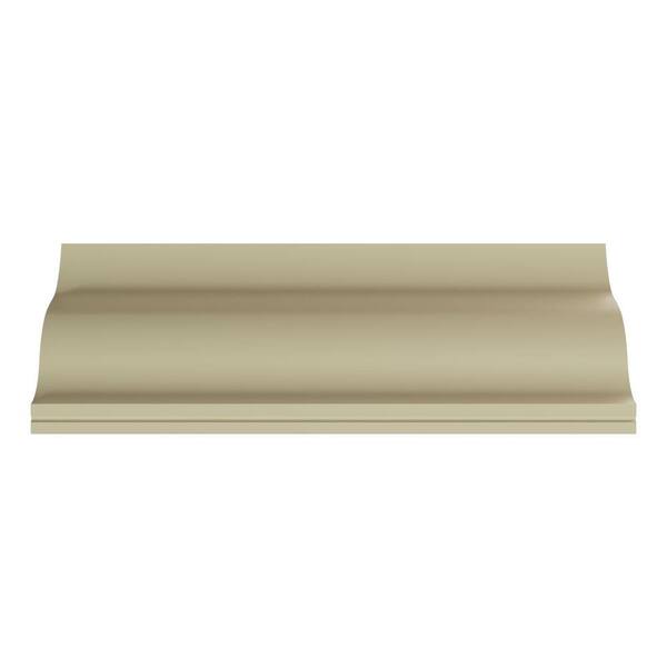 Ekena Millwork June 4.75 in. D x 6.25 in. W x 94.5 in. L Polyurethane Crown Moulding