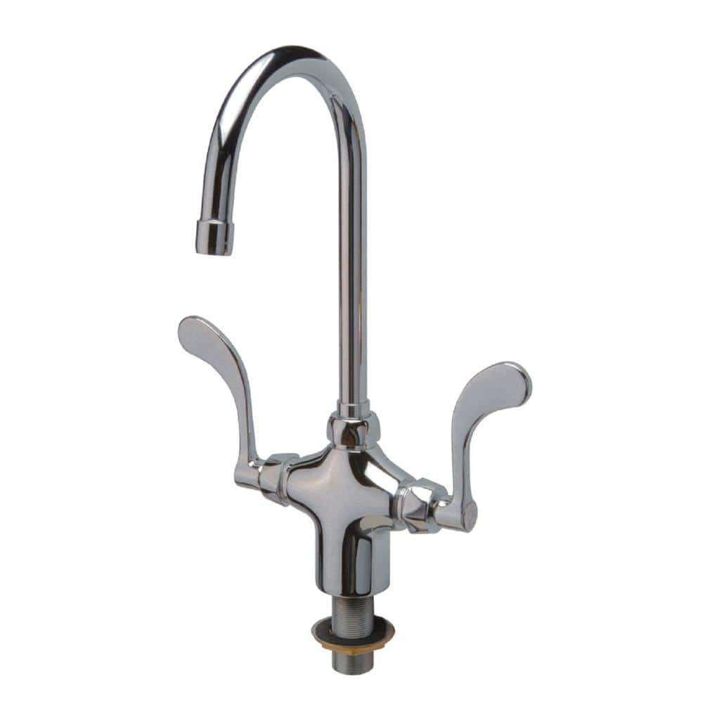 UPC 670240491496 product image for AquaSense Single Hole 2-Handle Bathroom Faucet in Chrome | upcitemdb.com