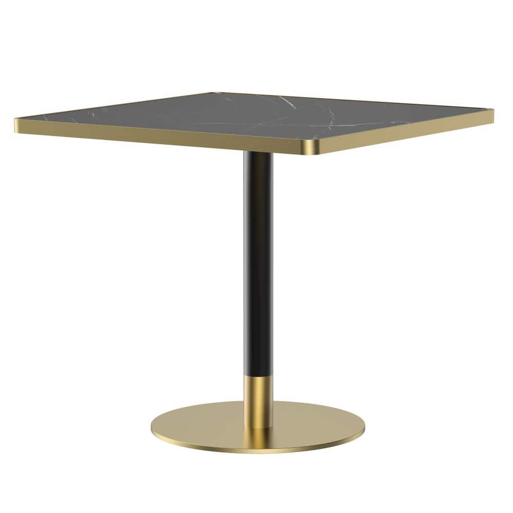 Light Slate Grey Sintered Stone 31.5 in. Tulip Base Dining Table Seats 2-4 durable construction price history on PriceWatchPro