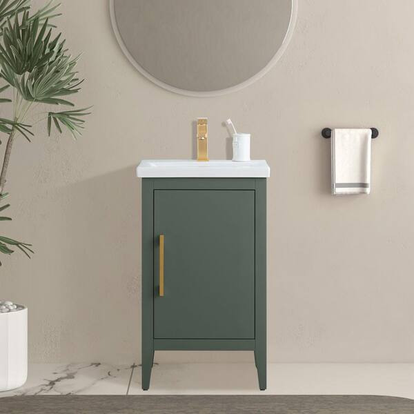Vanity Art Chambery 20 in. W x 15.67 in. D x 34 in. H Single Sink