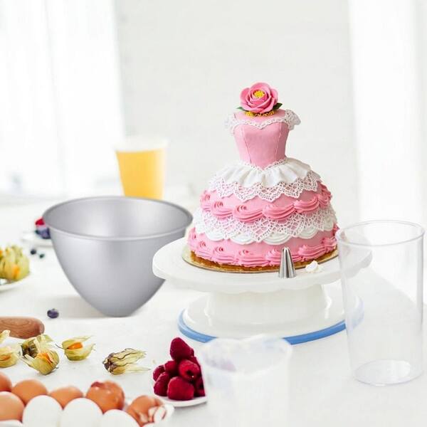 princess dress cake pan Wilton Barbie Dreamtime Princess Cake Pan 2105-8900 Birthday Kids Party Treat Mattel