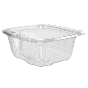 DART Foam Hinged Lid Containers, 1-Compartment, 6.4 x 9.3 x 2.9, White  (200-Pack) DCC205HT1 - The Home Depot