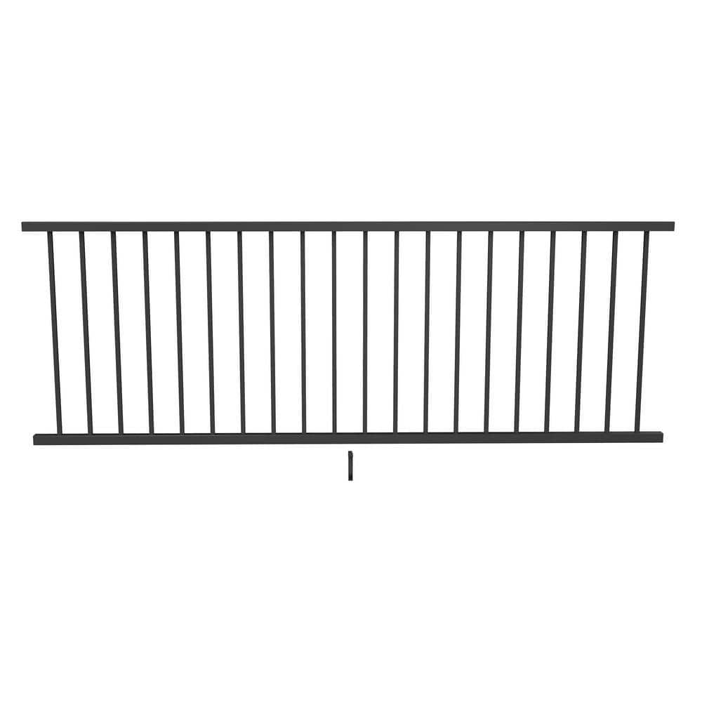 Inspire Railing 32.5 in. H x 8 ft. W Aluminum Black Sand Level Panel Pre-Assembled Railing Kit price history on PriceWatchPro