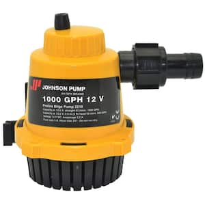 1000 GPH Pro-Line Bilge Pump, Dura Ports