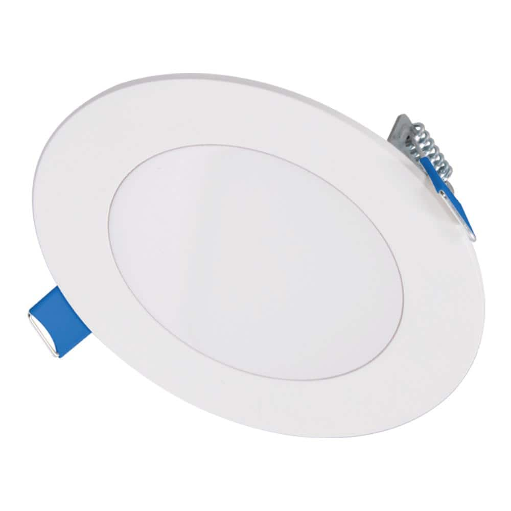 Halo HLBPH 4 in. Selectable CCT New Construction Canless Recessed Downlight w/Remote Driver/Junction Box Integrated LED Kit