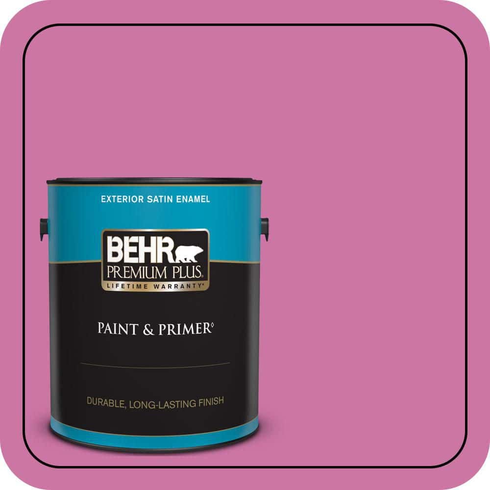 1 gal. #P120-4 Heart Breaker Satin Enamel Exterior Paint & Primer price history on PriceWatchPro