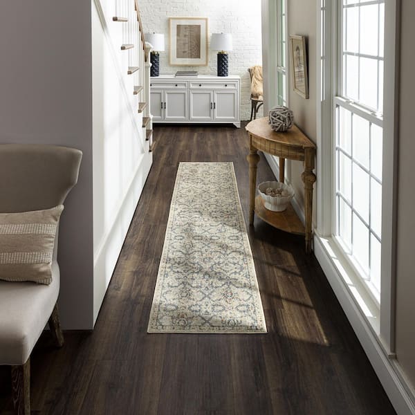 Iphigenia Cream 2 ft. x 8 ft. Runner Rug