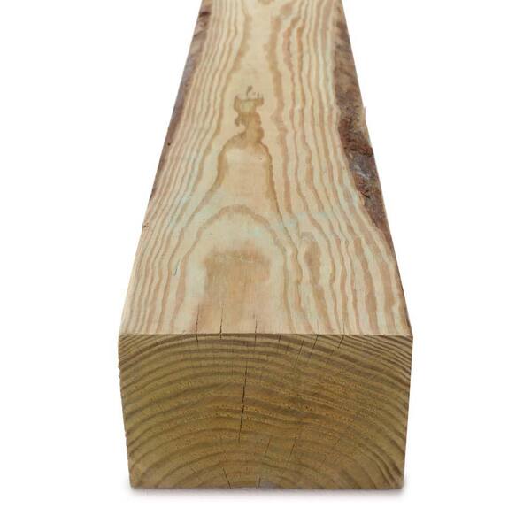 4 in. x 6 in. x 16 ft. Pine #2 4B Critical Structure Pressure