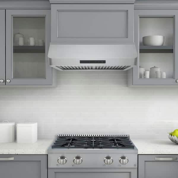 Ancona 24 Gas Cooktop with 4 Burners in Stainless Steel with Cast Iro