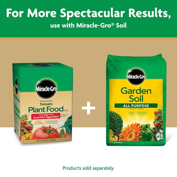 Miracle-Gro Water Soluble 1.5 lb. Tomato Plant Food 2000421 - The Home Depot