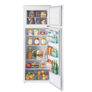 Off-Grid 23.8 in. 13 cu. ft. 370L Solar DC Top Freezer Refrigerator in White
