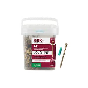 #9 x 3-1/8 in. Star Drive Torx Bugle Head R4 Multi-Purpose Wood Screw (240-Pack)