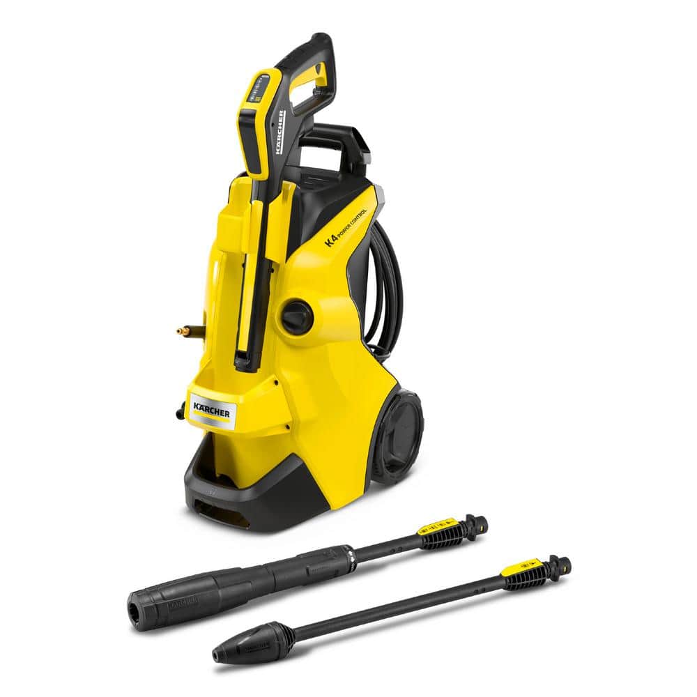 Karcher 2250 Max PSI 1.5 GPM K 4 Power Control Cold Water Corded Electric Induction Pressure Washer Vario and DirtBlaster Wands -  1.324-045.0