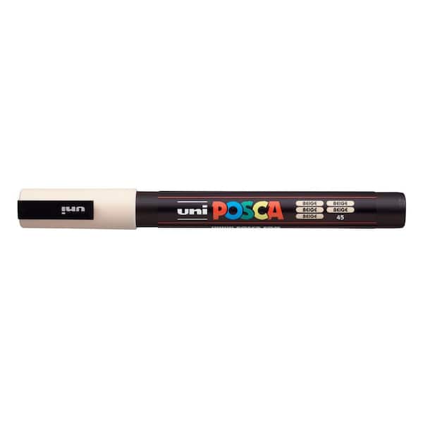 POSCA PC-3M Fine Bullet Paint Marker, Beige 076871 - The Home Depot
