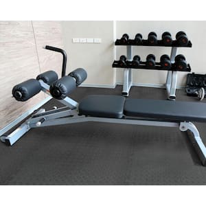 Gray Camo 25 in. x 25 in. x 0.55 in. Dual Sided Impact Foam Gym Tile (17.35 sq. ft.)