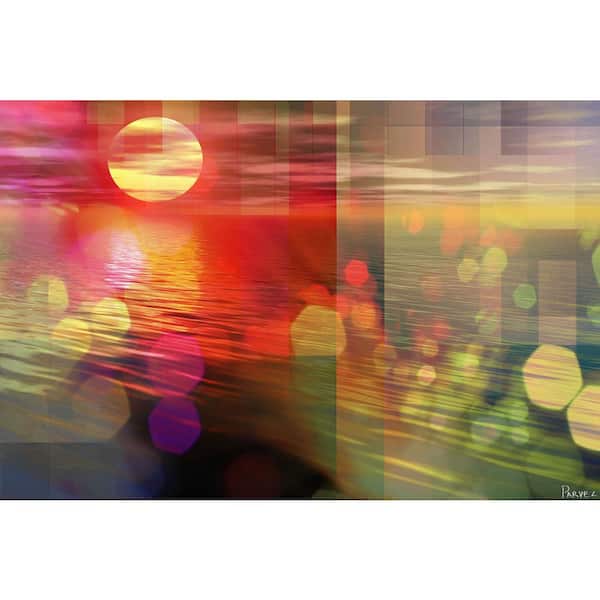 Unbranded 40 in. H x 60 in. W "Sunset" by Parvez Taj Printed Canvas Wall Art